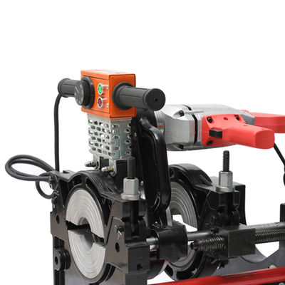 دليل الانصهار الحراري Hdpe آلة لحام الأنابيب نوع المسمار عمل مستقر