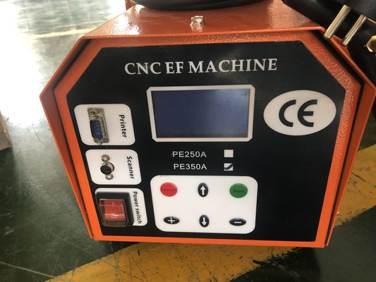 ماكينة لحام بالصهر الكهربائي عالية الدقة تعمل باللمس لمفاصل الأنابيب
